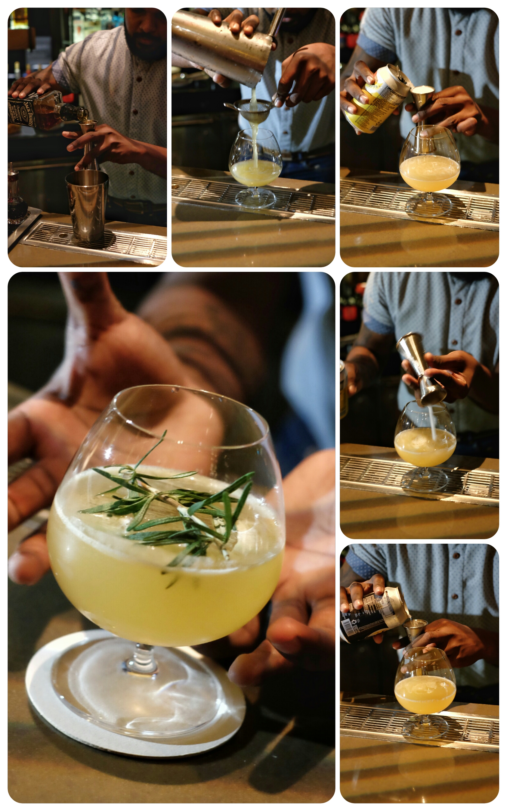 The Making of Golden Age Cocktail at Adrift Marina Bay Sands by Myfunfoodiary