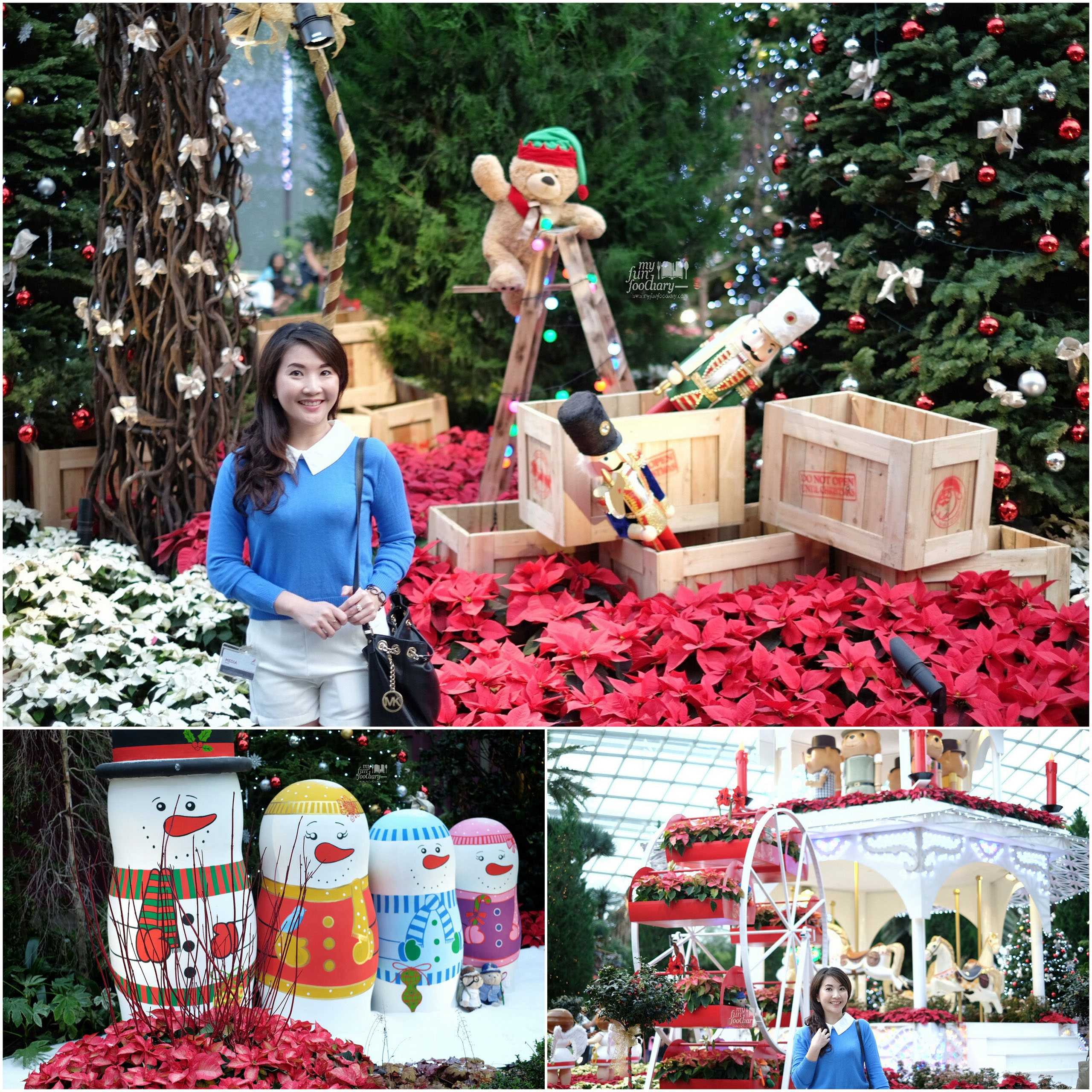Cute Decorations Christmas Toyland at Gardens By The Bay 2015 by Myfunfoodiary