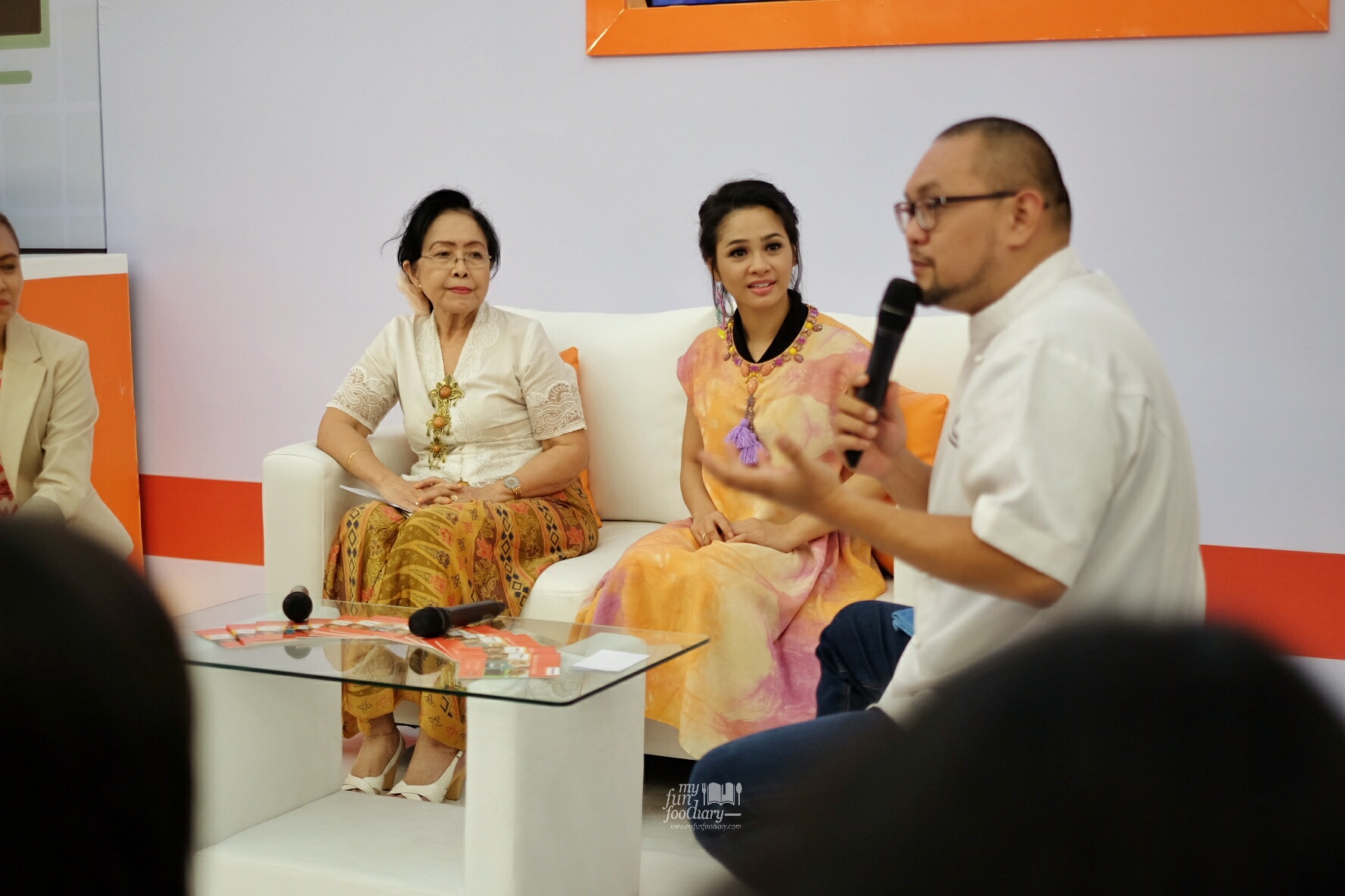 Chef Lucky for the talkshow at Panasonic Cooking by Myfunfoodiary