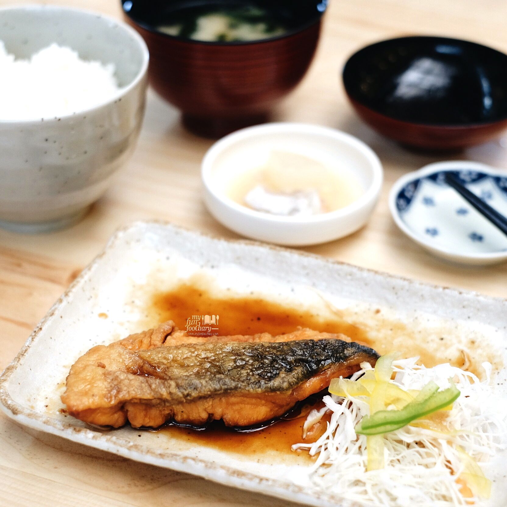 Salmon Teriyaki Set at Nama Sushi by Myfunfoodiaryedit