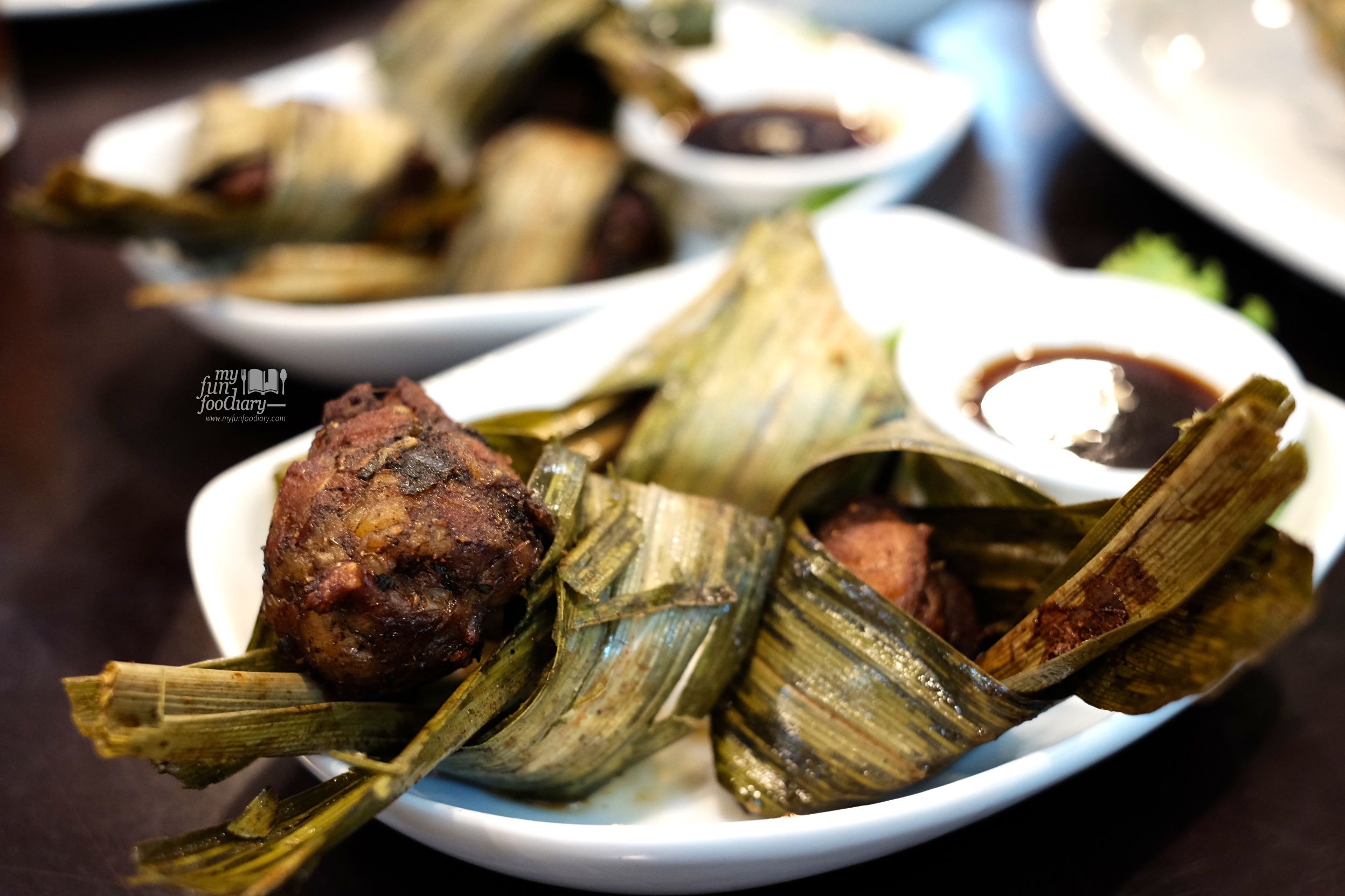 Fried Chicken in Pandan Leaf at Thai Chada by Myfunfoodiary