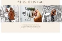[SEOUL] 2D Cartoon Instagramable Cafe at Greem Cafe